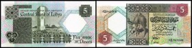 Sozialistische Volksrepublik
 5 Dinars o.D.(1991, Sign.3) P-55 I