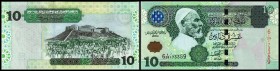 Sozialistische Volksrepublik
 10 Dinars o.D.(2004, 6.Serie) Sign.9, P-70a I