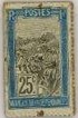Emergency Postage Stamp Issues
 0,25 Franc (1916, TypVII), P-25 I-