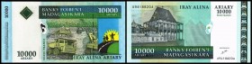 Banky Foiben`l Madagasikara (Francs/Ariary)
 10.000 Ariary/50.000 Francs o.D.(2003) Sign.5, P-85 I