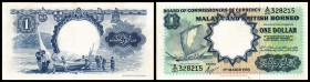Britische Administration
 1 Dollar 1.3.1959, Dfa. BW, P-8a, Ausgaben ab 1967 --> Brunei, Malaysia und Singapur I-
