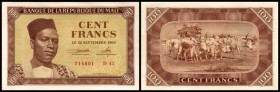 100 Francs 22.8.1960, Serie D/41, P-2 I-