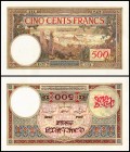 Banque d` Etat du Maroc
 500 Francs 10.11.1948, Serie P.479, P-15b I