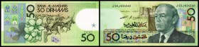 Banque du Maroc
 50 Dirhams 1987-1407, Sign.12, P-64 I