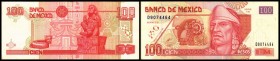 Banco de Mexico
 100 Pesos 18.10.2000, Serie CB, zu P-118a I