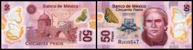 Banco de Mexico
 50 Pesos 24.4.2013, Ser.G, zu P-123 ? I