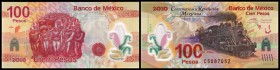 Banco de Mexico
 100 Pesos 20.11.2007, Ser.A, P-128 I