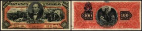 Specialized Issues
 100 Pesos 2.1.1912, Serie E, 2 Nst., P-S237d Banco de Londres III-