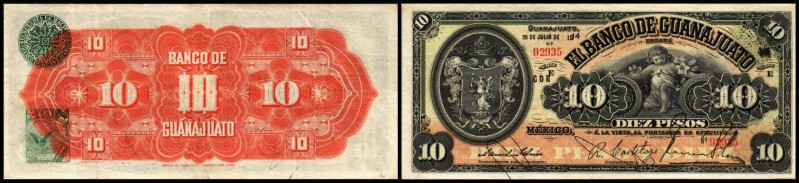 Specialized Issues
 10 Pesos 20.7.1914, Serie E + CDR links, P-S290c Banco de G...
