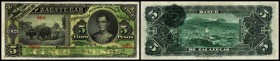 Specialized Issues
 5 Pesos 15.5.1914, Serie ohner +CCXLIII, P-S475d Banco de Zacatecas III
