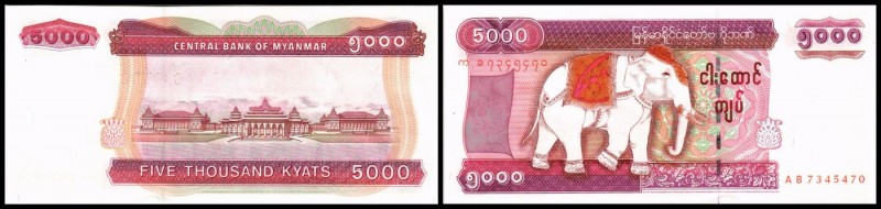 5000 Kyats o.D.(2009) P-81 I