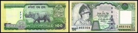 Central Bank
 100 Rupien o.D.(2002, Sign.15) Serie 24 mm lang, P-49(a) I