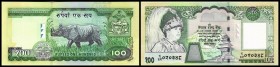 Central Bank
 100 Rupien o.D.(2002, Sign.15) Serie 20 mm lang, P-49(b) I