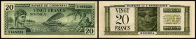 Banque de I’Indochina
 20 Francs (1944) Serie FT, P-49 I