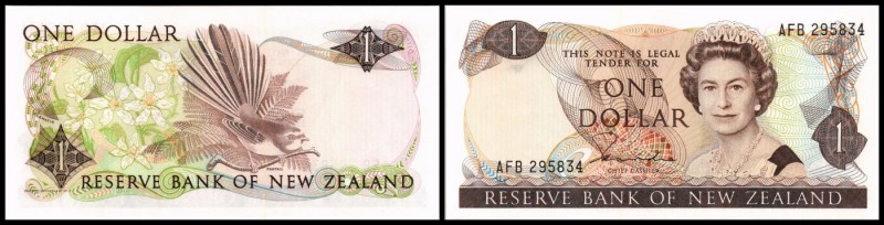 Reserve Bank
 1 Dollar o.D.(H.R.Hardie, 1981/85) Chief Cashier, P-169a Banknote...