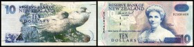 Reserve Bank
 10 Dollars o.D.(1992) P-178a Banknotenserie der Bank in eigener Mappe mit Beschreibung (Brash Typ II) III