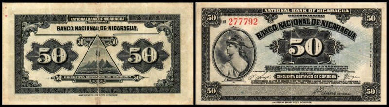 Republik – Tesoria General
 50 Centavos Serie 1938, P-89a III-