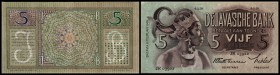 Javasche Bank
 5 Gulden 6.2.1939, Sign.25, P-78b I-