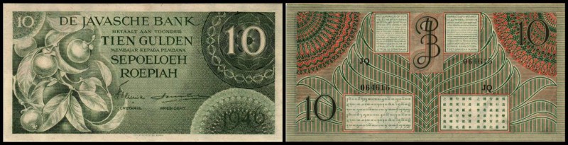 Javasche Bank
 10 Gulden 1946, Serie JQ, P-89 I