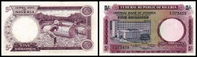 Federal Republik / Central Bank
 5 Shillings o.D.(1967) P-6 II+
