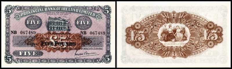 Provincial Bank of Ireland Ltd
 5 Pfund 5.2.1951, Serie NB, P-239b I