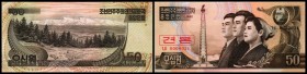 Sammlerserien / Collector Series
 1,5,10,50,100 Won 1992 „Specimen koreanisch, P-39,4142 normale KN, P-40,43 nur Nullen, P-CS2 I