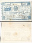 Republik – Tesoro Nacional
 5 Pesos (1865) ohne Wz, P-25 I-