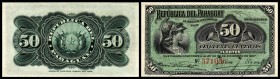 Republica / la Nacion Reconoce
 50 Centavos L.1907, P-115 I