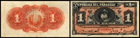 Republica / la Nacion Reconoce
 1 Peso L. 1907, P-116a II-