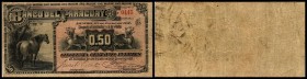 Specialized Issues
 50 Centavos 1.1.1882, P-S124a Banco del Paraguay III/IV