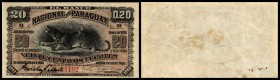 Specialized Issues
 20 Centavos 1.1.1886, Serie H, P-S143a Banco Nacional III