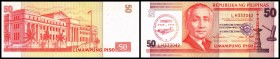 Republic / Central Bank / English Issue
 50 Pesos 1999, 50 J. NB 1949-99, P-191a I