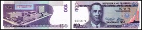 Republic / Central Bank / English Issue
 100 Pesos 2006, Sign.18, P-194b I