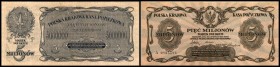 Republik
 5 Mio. Mark pol. 20.11.1923, Serie A, P-38 Polska Kraljowa Kasa Pozyczkowa I