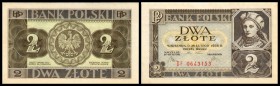 Finanzministerium
 2 Zloty 26.2.1936, P-76a Bank Polski I