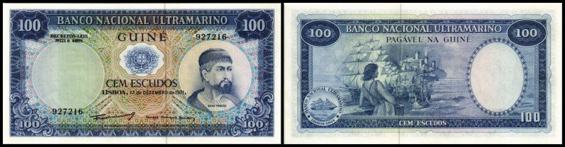 Banco National Ultramarino
 100 Escudos 17.12.1971, P-45 I