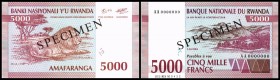 5000 Francs 1.12.1994, P-25s I