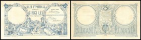 Bilet Hypothecar
 5 Lei 12.6.1877, 3 Signaturen, Serie G + KN, min. fleckig, P-1r I-