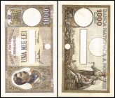 Banca Nationale
 1000 Lei 15.3.1934, Serie W, min. Randfleck, P-37a III+