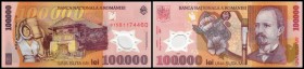 Republik / Nationalbank
 100.000 Lei 2001, Plastik, P-114 I