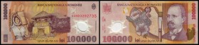Republik / Nationalbank
 100.000 Lei 2001, Plastik, P-114 II