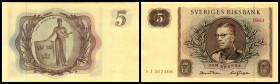 Reichsbank
 5 Kronen 1963, Wz. E.Tegner, P-50b I