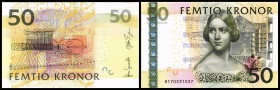 Reichsbank
 50 Kronen (200)8, Sign. Ingves, P-64b I