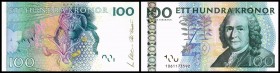 Reichsbank
 100 Kronen (200)1, re. Sign. Bäckström, P-65a I
