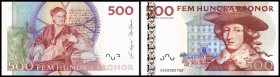 Reichsbank
 500 Kronen (200)3, re. Sign. Heikensten, P-65b I