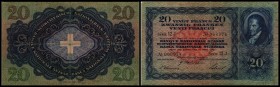 Nationalbank
 20 Franken 17.3.1939, Sign.29, P-39i III-