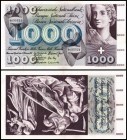 Nationalbank
 1000 Franken 7.2.1974, Sign.43, P-52m II