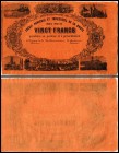 Specialized Issue
 20 Francs 1.12.1866, unsigned remainder, P-S262r Crédit Agricole et Industriel de la Broye I