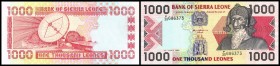 1000 Leones 27.4.1996, Rs. rot/blau, P-20b I