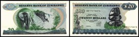 20 Dollars 1994/Harare, Sign.3, Wz.A, P-4d I